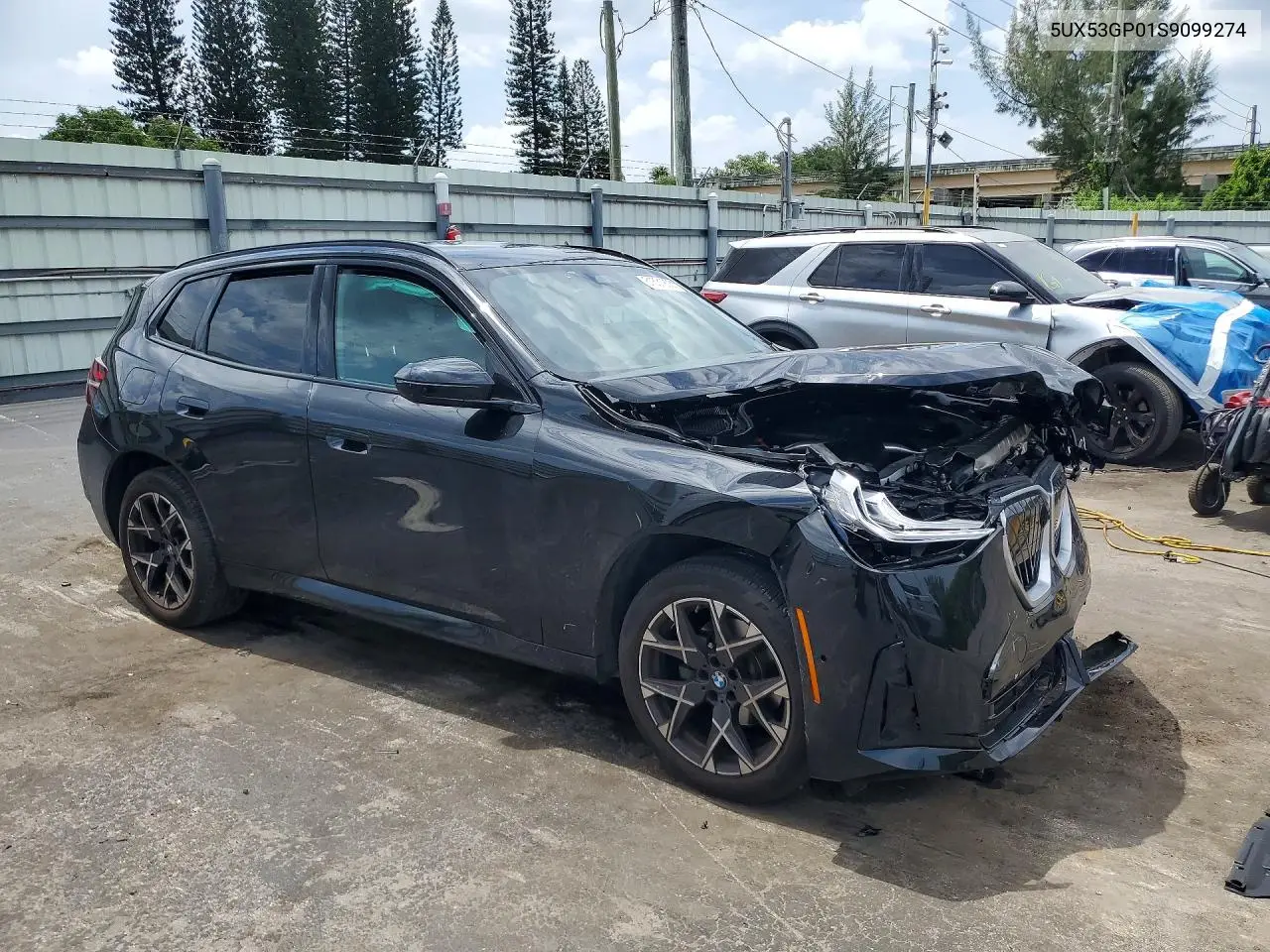 2025 BMW X3 30 xDrive VIN: 5UX53GP01S9099274 Lot: 61531206