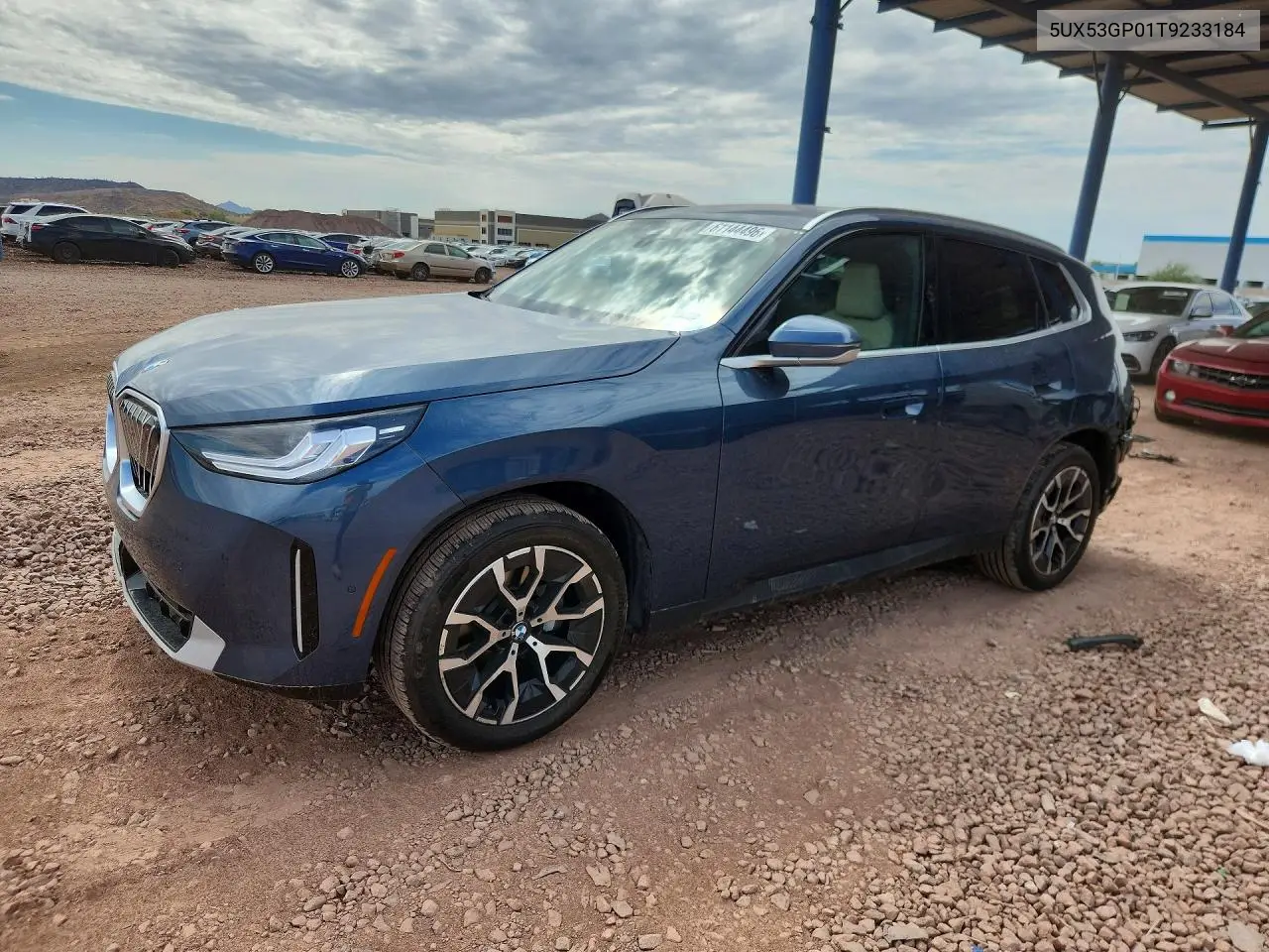 2026 BMW X3 30 xDrive VIN: 5UX53GP01T9233184 Lot: 61144496