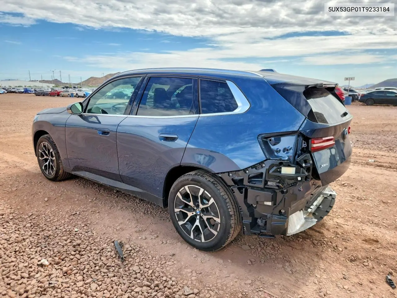 2026 BMW X3 30 xDrive VIN: 5UX53GP01T9233184 Lot: 61144496