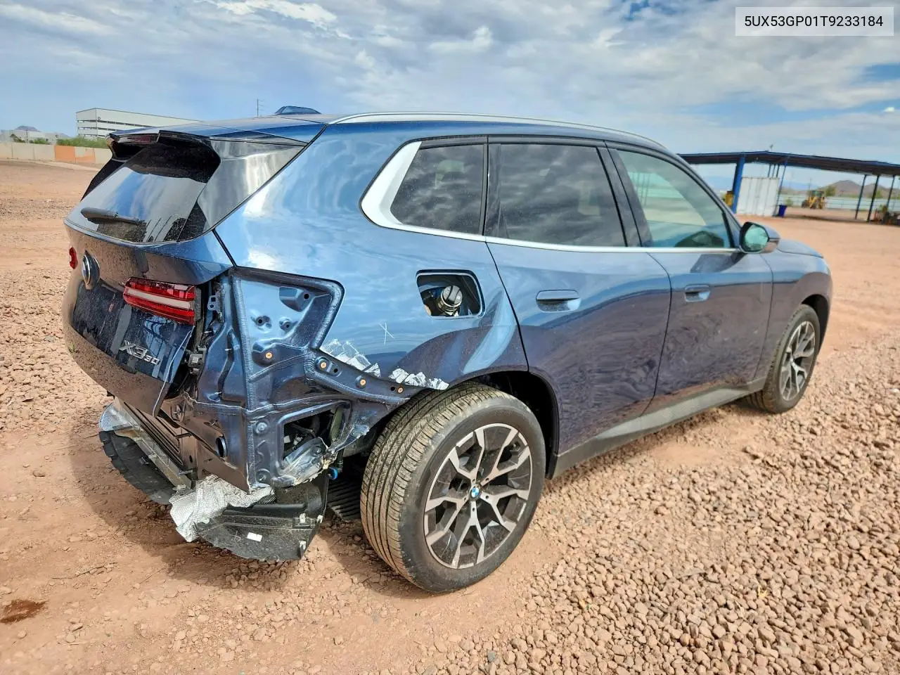 2026 BMW X3 30 xDrive VIN: 5UX53GP01T9233184 Lot: 61144496