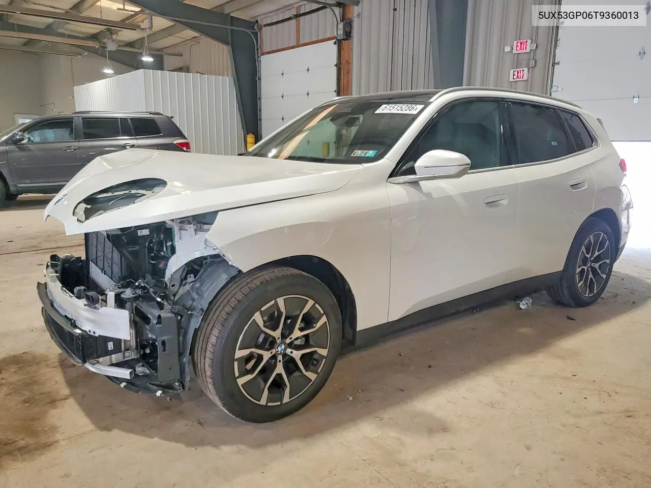 2026 BMW X3 30 xDrive VIN: 5UX53GP06T9360013 Lot: 61515286