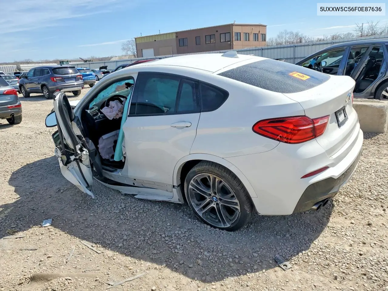2015 BMW X4 xDrive35I VIN: 5UXXW5C56F0E87636 Lot: 47824646