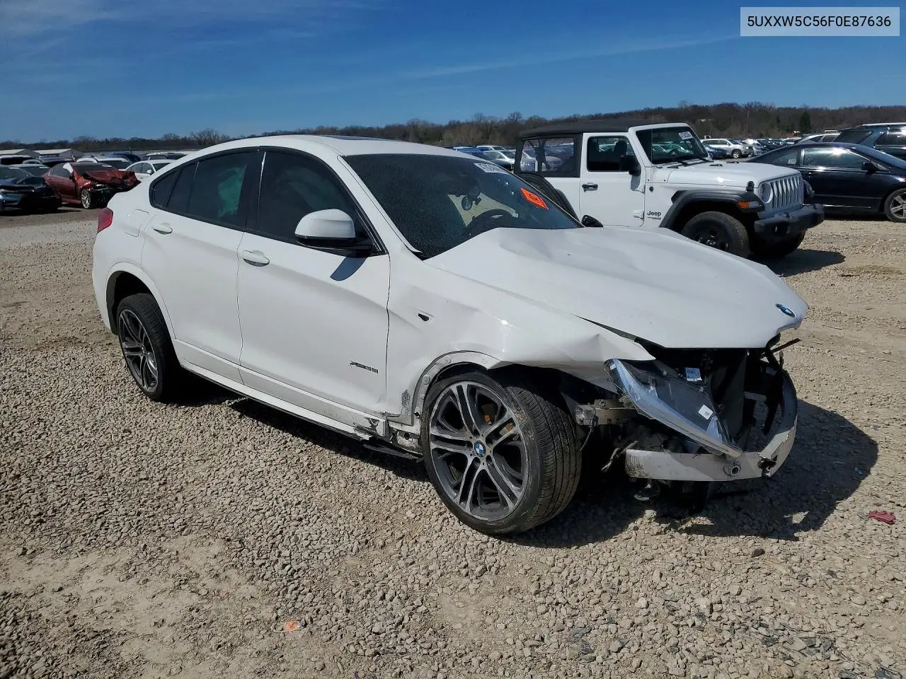 2015 BMW X4 xDrive35I VIN: 5UXXW5C56F0E87636 Lot: 47824646