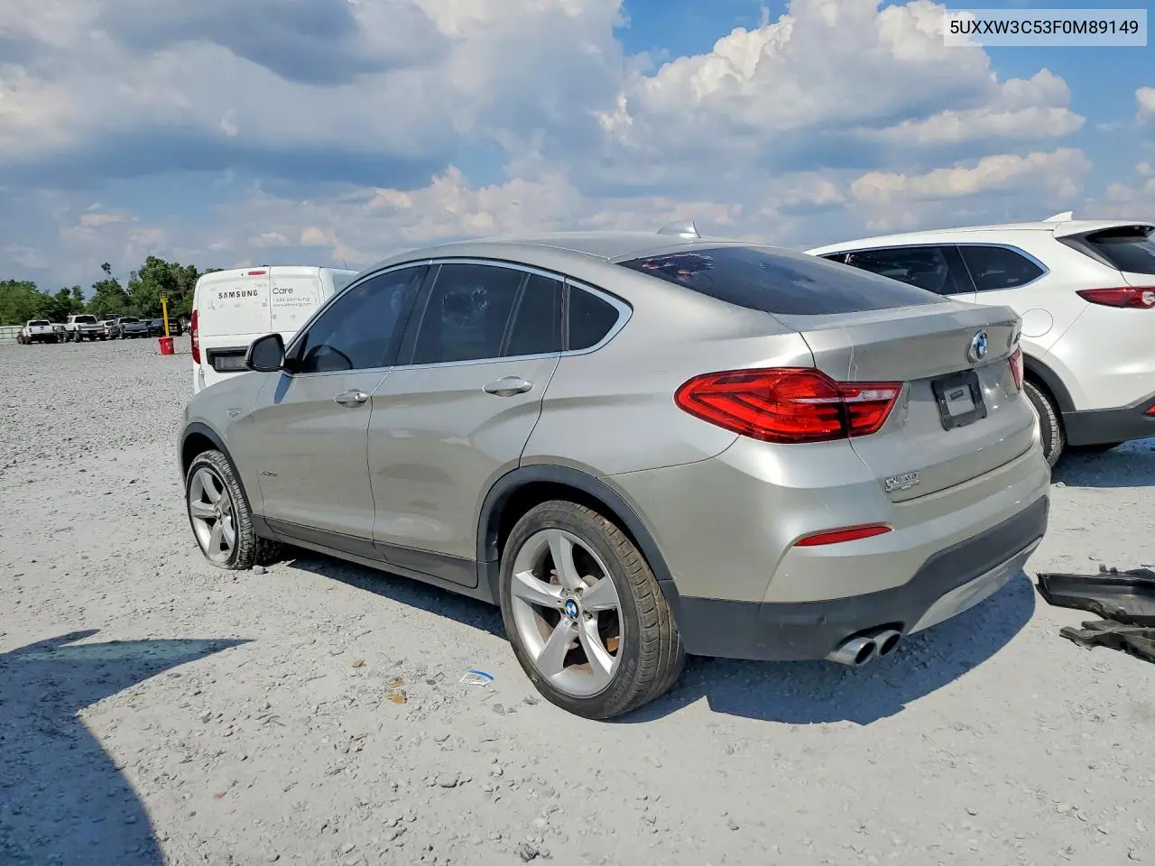 2015 BMW X4 xDrive28I VIN: 5UXXW3C53F0M89149 Lot: 47901116