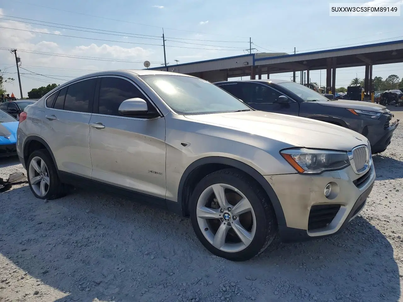 2015 BMW X4 xDrive28I VIN: 5UXXW3C53F0M89149 Lot: 47901116