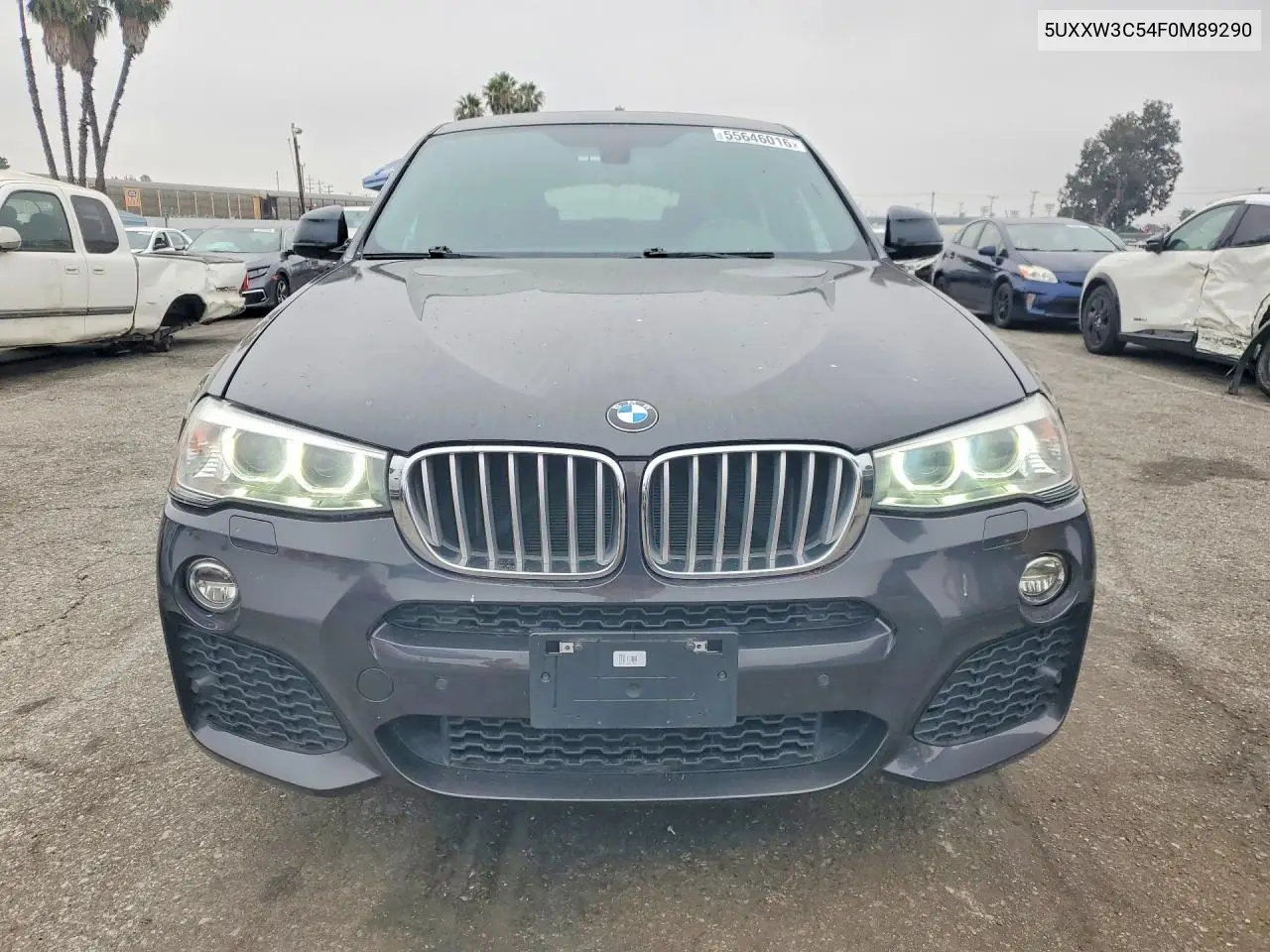 2015 BMW X4 xDrive28I VIN: 5UXXW3C54F0M89290 Lot: 55646016
