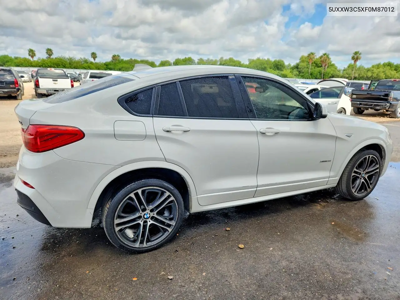 2015 BMW X4 xDrive28I VIN: 5UXXW3C5XF0M87012 Lot: 55744106