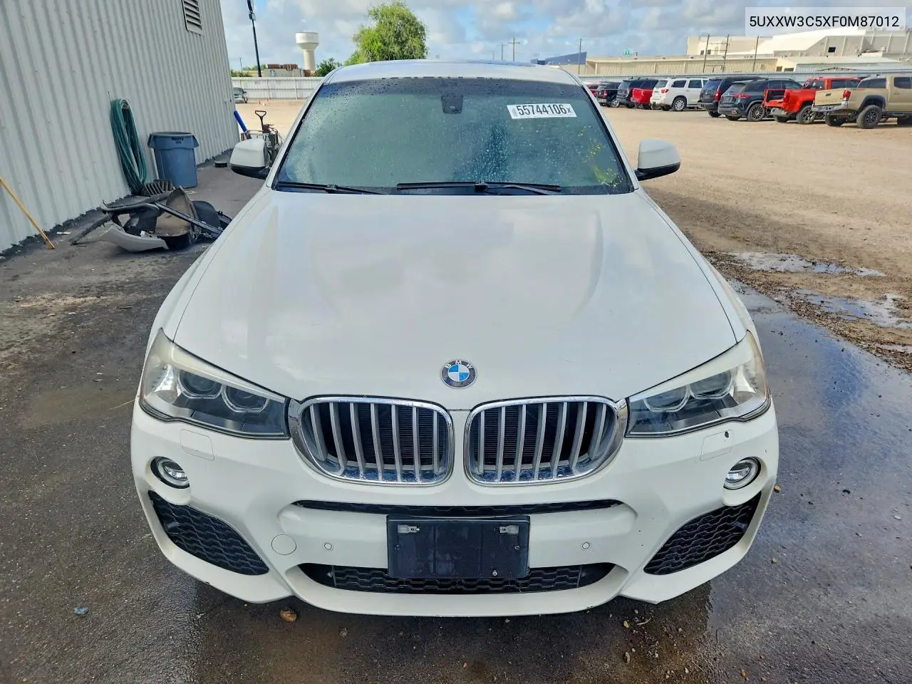 2015 BMW X4 xDrive28I VIN: 5UXXW3C5XF0M87012 Lot: 55744106