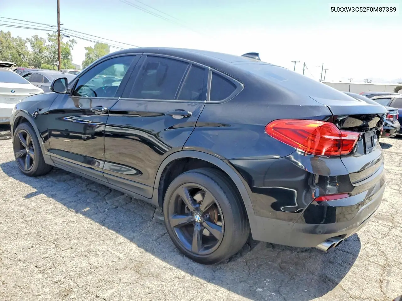 2015 BMW X4 xDrive28I VIN: 5UXXW3C52F0M87389 Lot: 55867666
