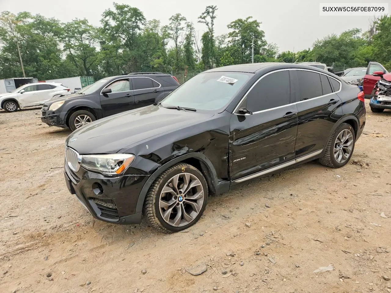 2015 BMW X4 xDrive35I VIN: 5UXXW5C56F0E87099 Lot: 60874856