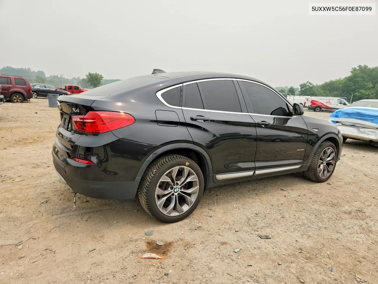 2015 BMW X4 xDrive35I VIN: 5UXXW5C56F0E87099 Lot: 60874856