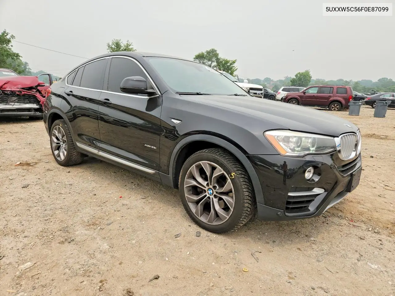 2015 BMW X4 xDrive35I VIN: 5UXXW5C56F0E87099 Lot: 60874856