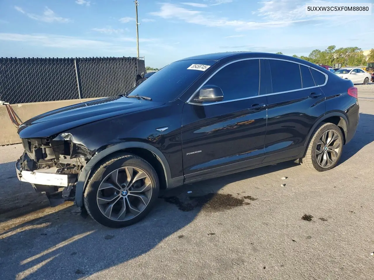 2015 BMW X4 xDrive28I VIN: 5UXXW3C5XF0M88080 Lot: 85458745