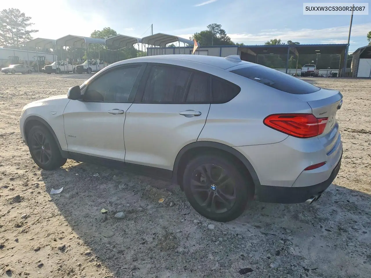 2016 BMW X4 xDrive28I VIN: 5UXXW3C53G0R20087 Lot: 52992366