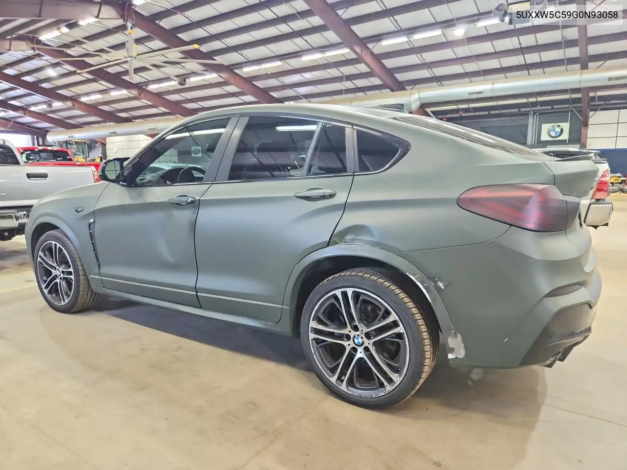 2016 BMW X4 xDrive35I VIN: 5UXXW5C59G0N93058 Lot: 56984676