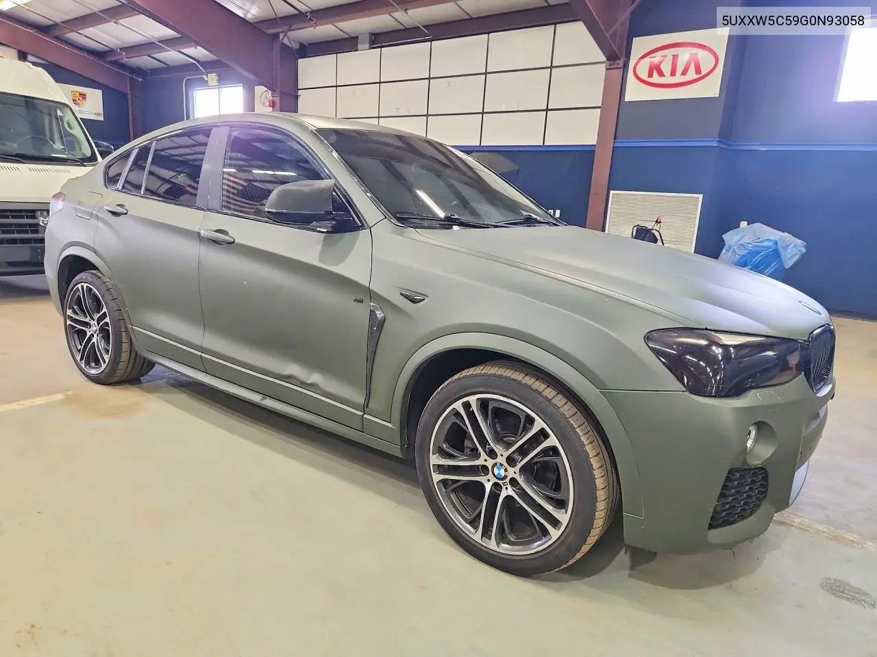 2016 BMW X4 xDrive35I VIN: 5UXXW5C59G0N93058 Lot: 56984676