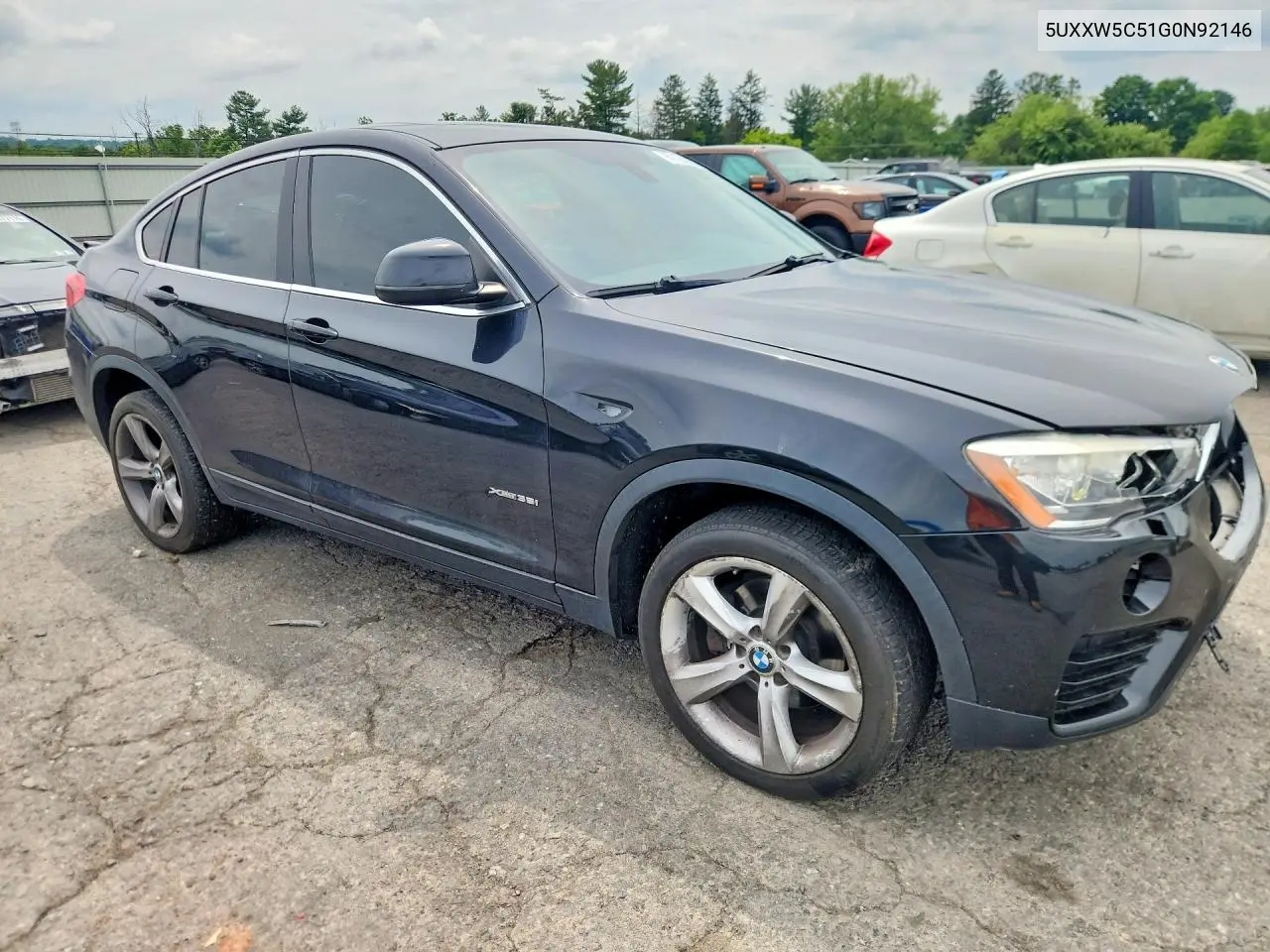 2016 BMW X4 xDrive35I VIN: 5UXXW5C51G0N92146 Lot: 60184526