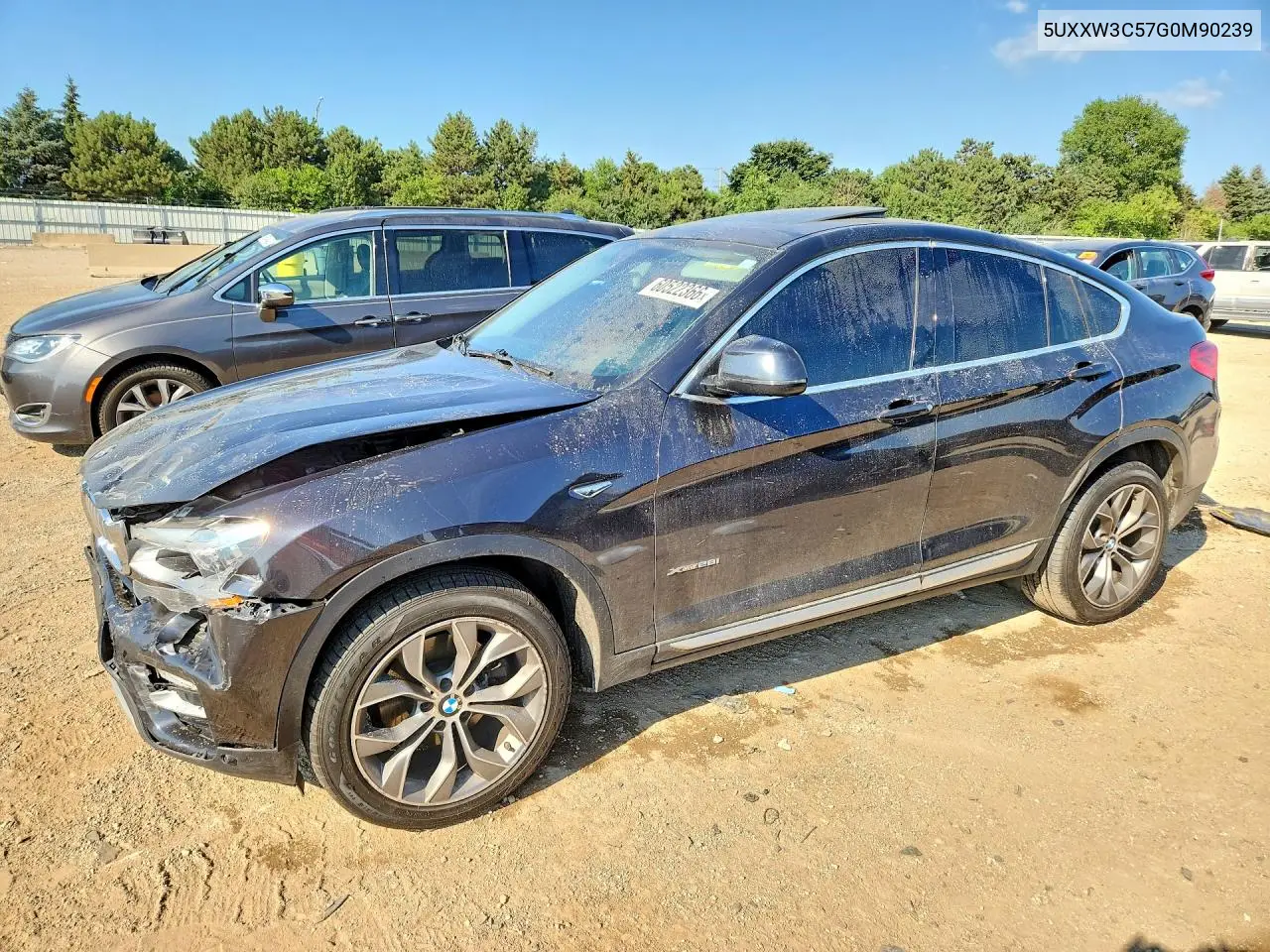 2016 BMW X4 xDrive28I VIN: 5UXXW3C57G0M90239 Lot: 60522366