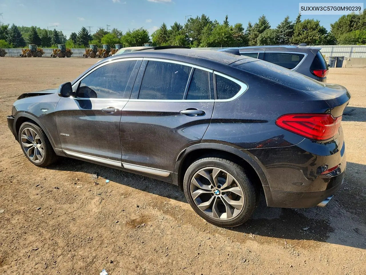2016 BMW X4 xDrive28I VIN: 5UXXW3C57G0M90239 Lot: 60522366