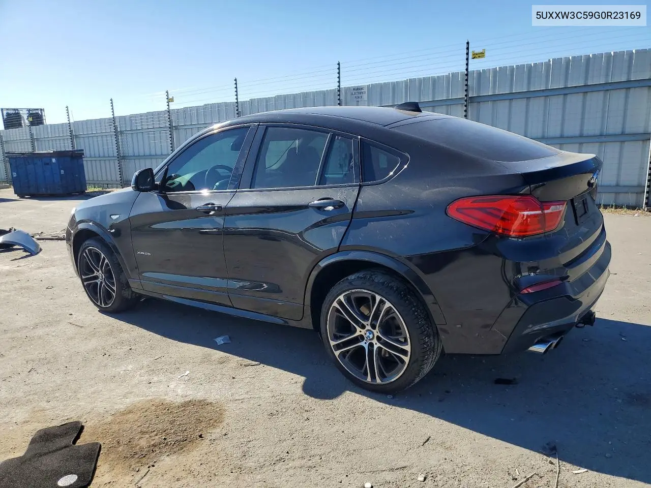 2016 BMW X4 xDrive28I VIN: 5UXXW3C59G0R23169 Lot: 61059526