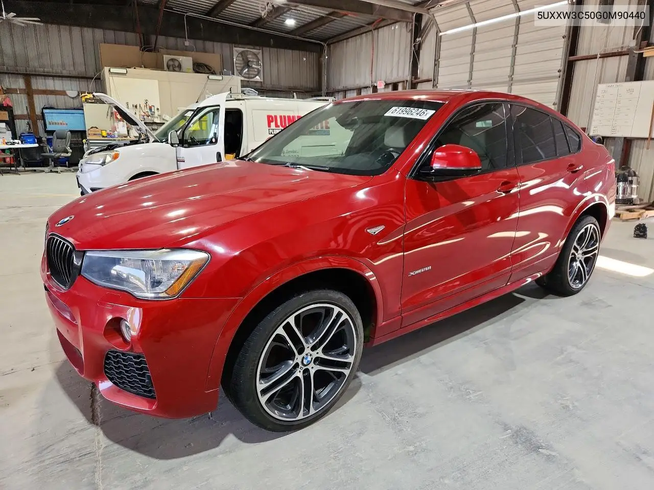 2016 BMW X4 xDrive28I VIN: 5UXXW3C50G0M90440 Lot: 61996246