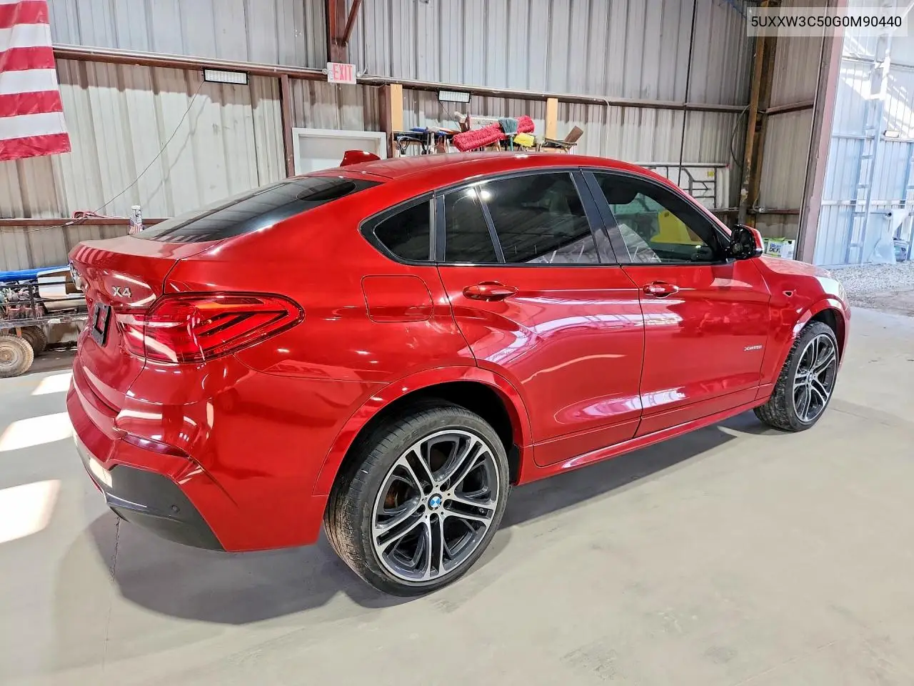 2016 BMW X4 xDrive28I VIN: 5UXXW3C50G0M90440 Lot: 61996246