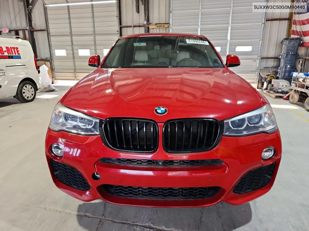 2016 BMW X4 xDrive28I VIN: 5UXXW3C50G0M90440 Lot: 61996246