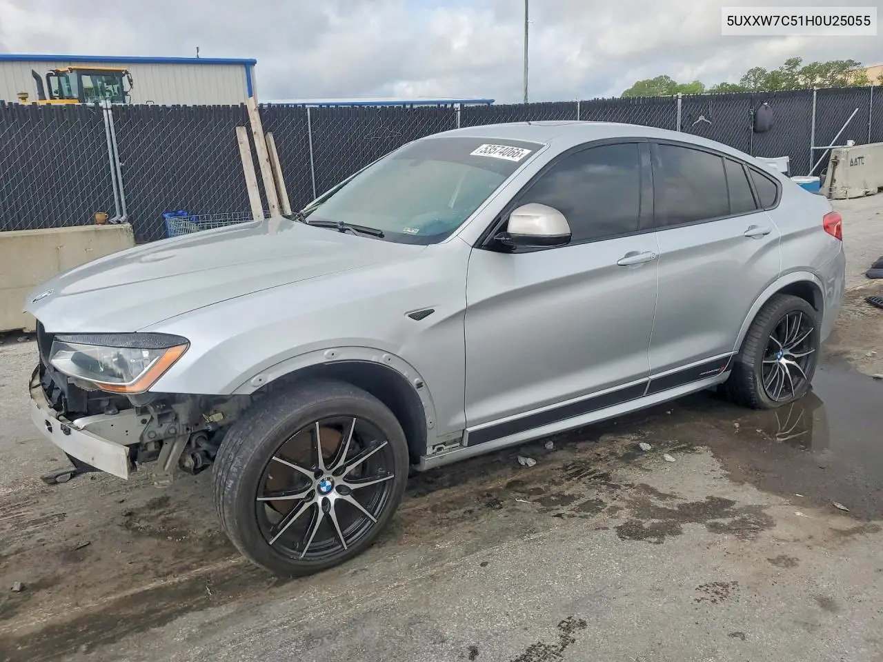 2017 BMW X4 xDrivem40I VIN: 5UXXW7C51H0U25055 Lot: 53574066