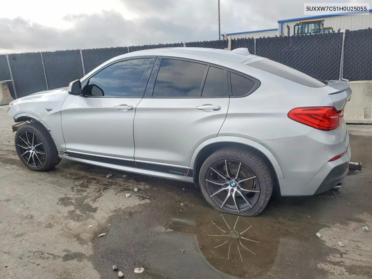 2017 BMW X4 xDrivem40I VIN: 5UXXW7C51H0U25055 Lot: 53574066