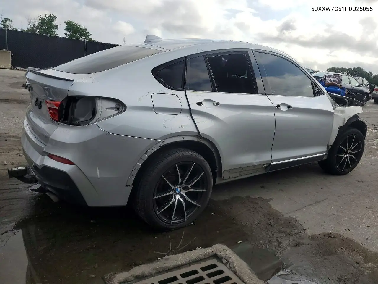 2017 BMW X4 xDrivem40I VIN: 5UXXW7C51H0U25055 Lot: 53574066