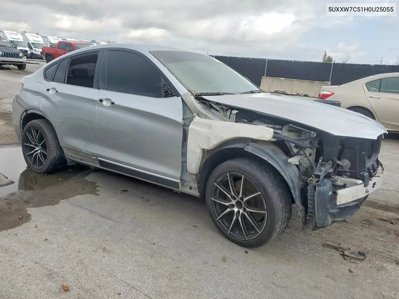 2017 BMW X4 xDrivem40I VIN: 5UXXW7C51H0U25055 Lot: 53574066