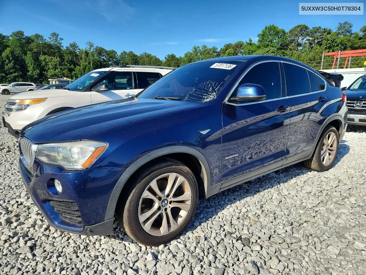 2017 BMW X4 xDrive28I VIN: 5UXXW3C50H0T78304 Lot: 57017136