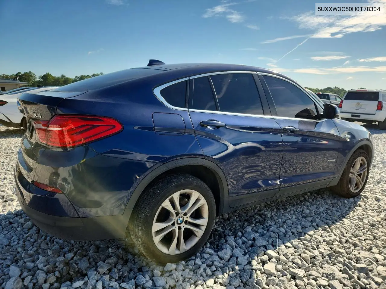 2017 BMW X4 xDrive28I VIN: 5UXXW3C50H0T78304 Lot: 57017136
