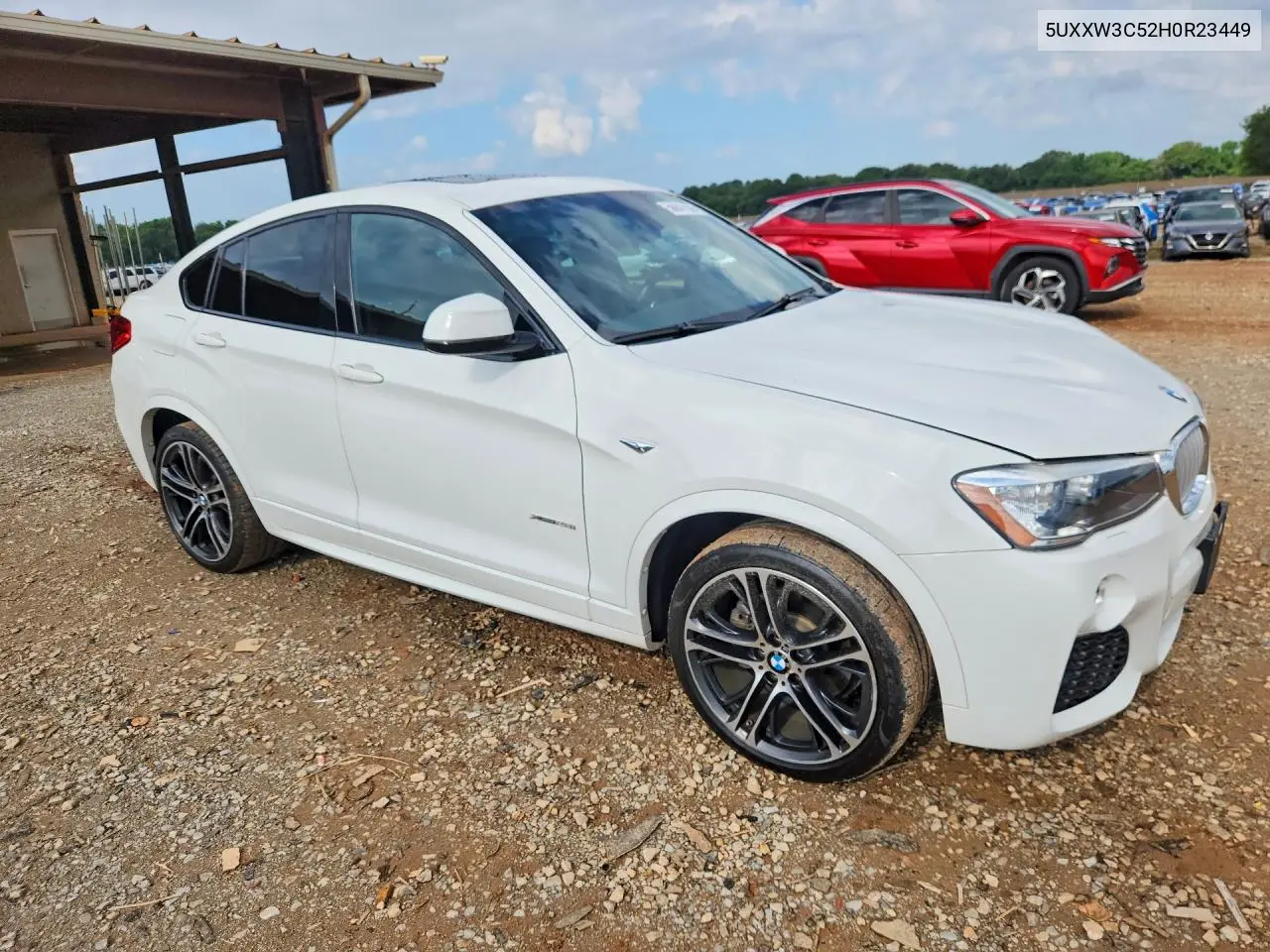 2017 BMW X4 xDrive28I VIN: 5UXXW3C52H0R23449 Lot: 59869856