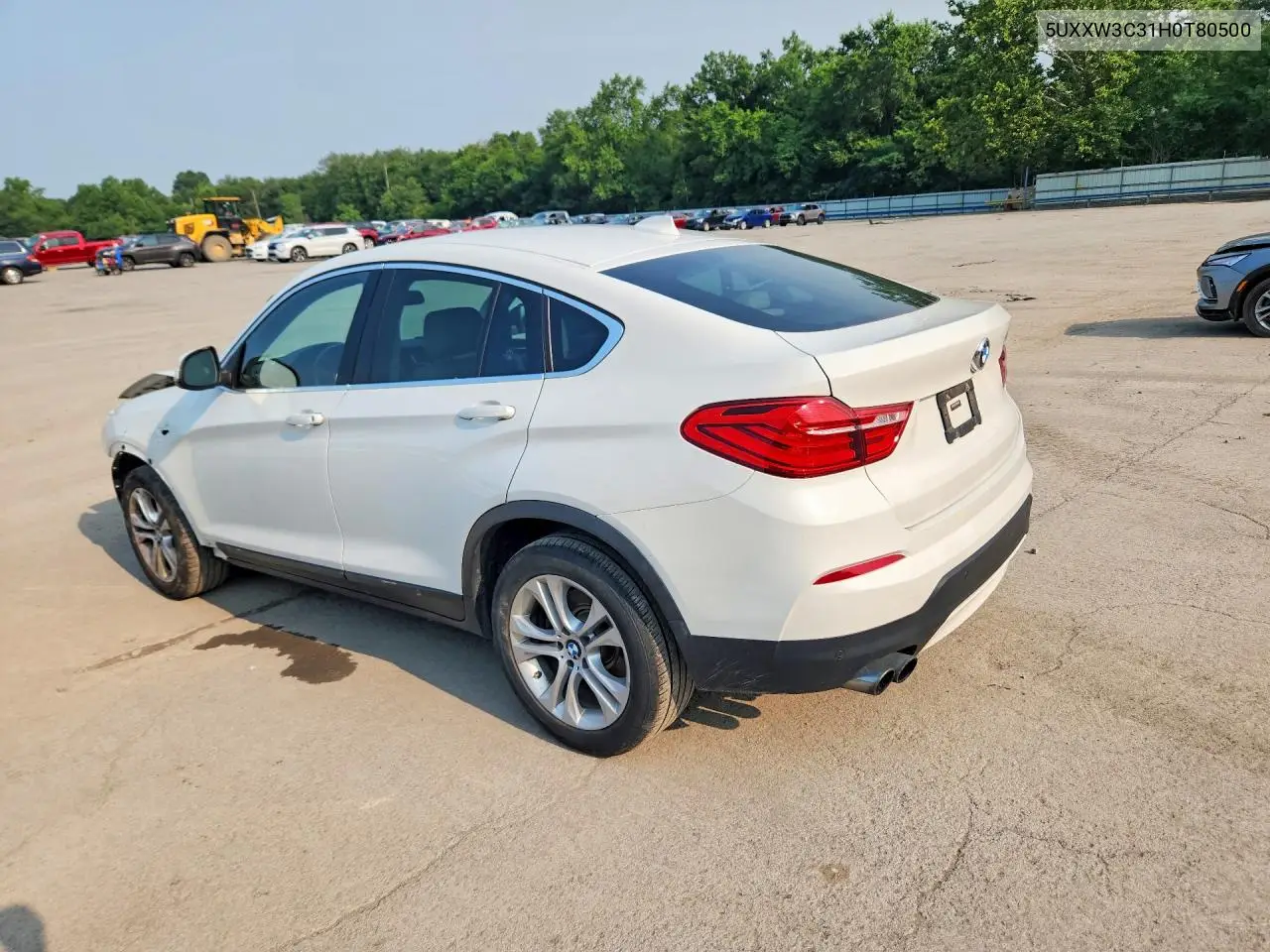 2017 BMW X4 xDrive28I VIN: 5UXXW3C31H0T80500 Lot: 60867076