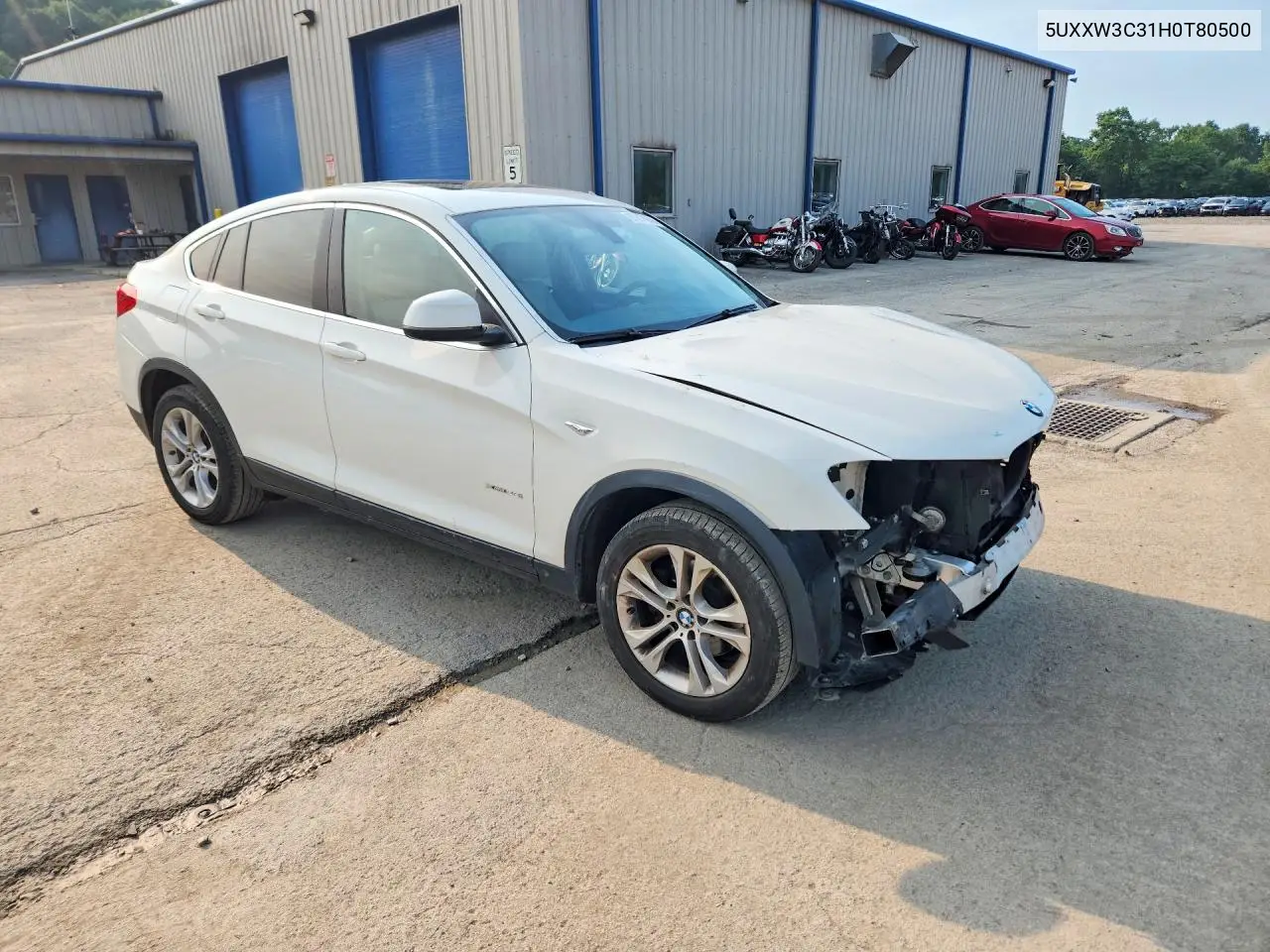 2017 BMW X4 xDrive28I VIN: 5UXXW3C31H0T80500 Lot: 60867076