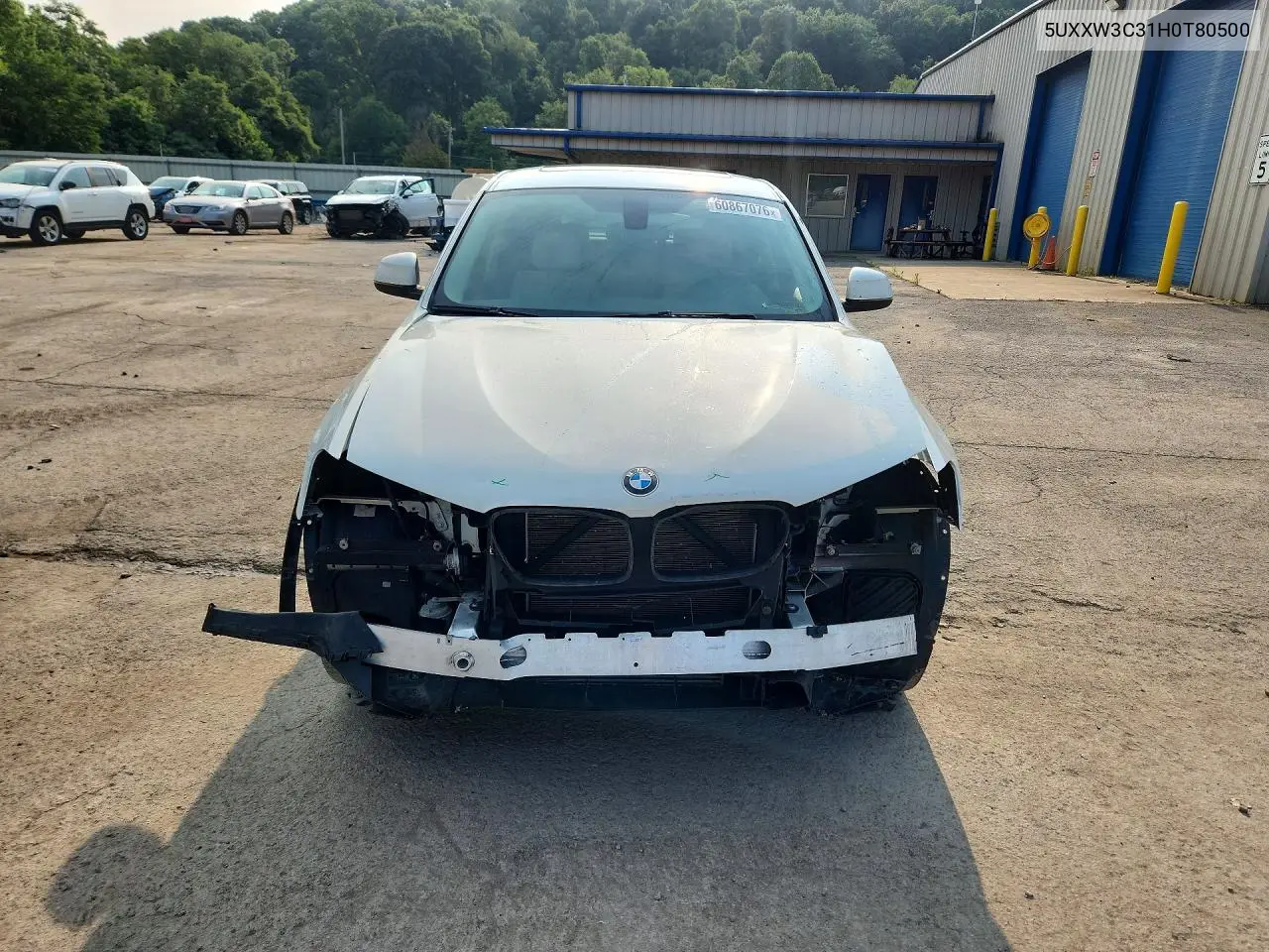 2017 BMW X4 xDrive28I VIN: 5UXXW3C31H0T80500 Lot: 60867076