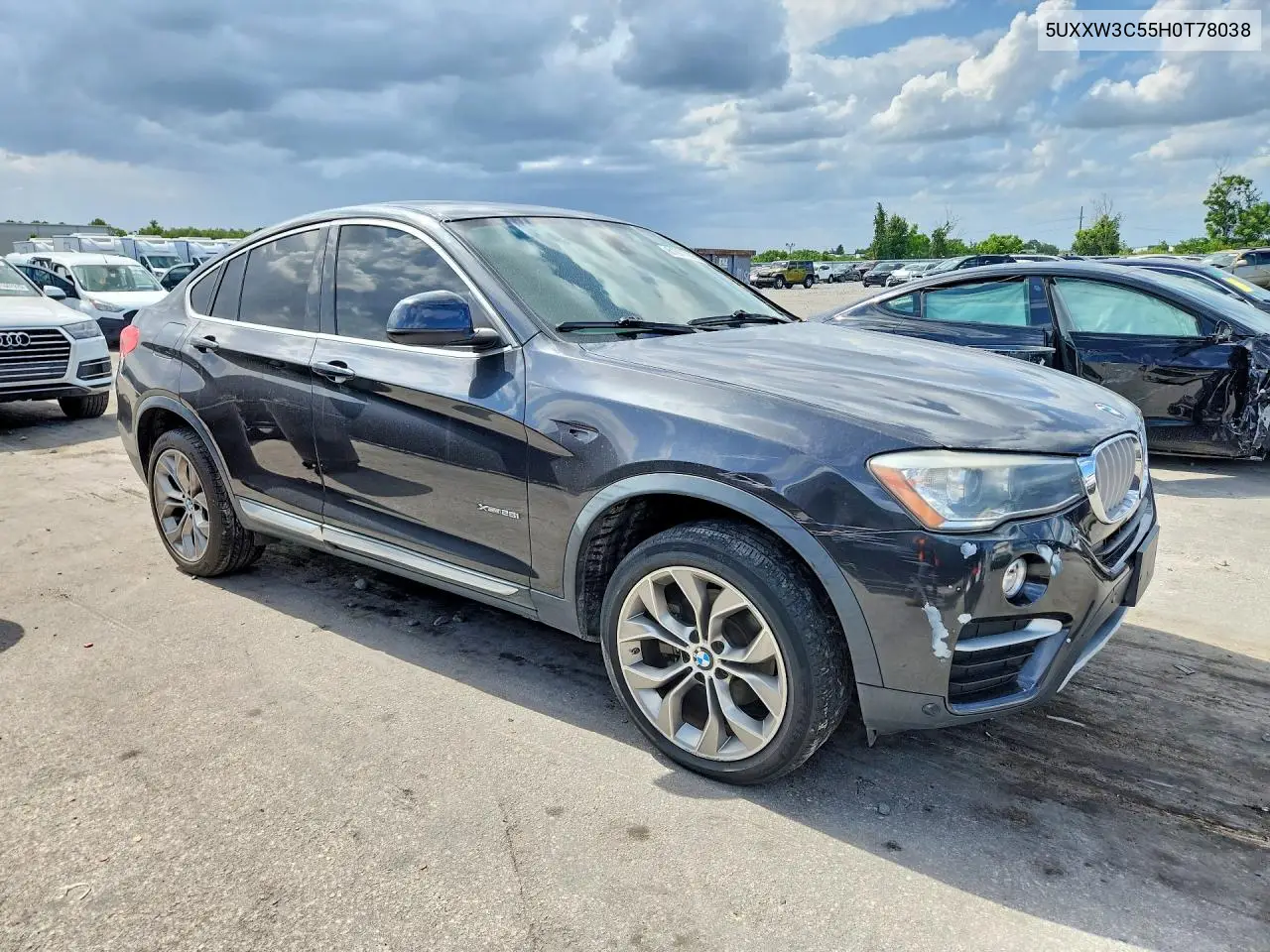 2017 BMW X4 xDrive28I VIN: 5UXXW3C55H0T78038 Lot: 61671906