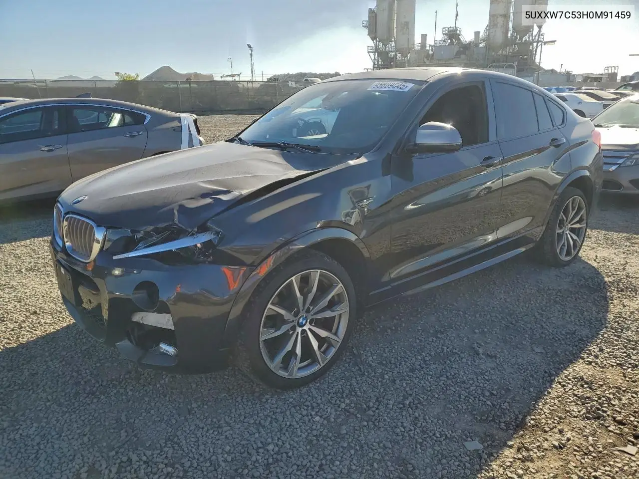 2017 BMW X4 xDrivem40I VIN: 5UXXW7C53H0M91459 Lot: 95889545