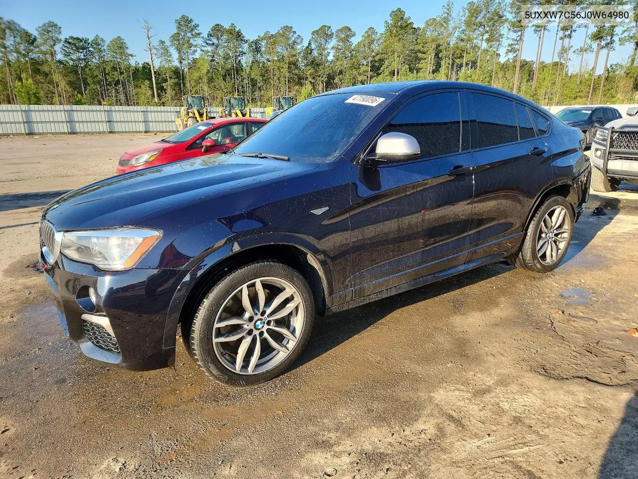 2018 BMW X4 xDrivem40I VIN: 5UXXW7C56J0W64980 Lot: 47190096