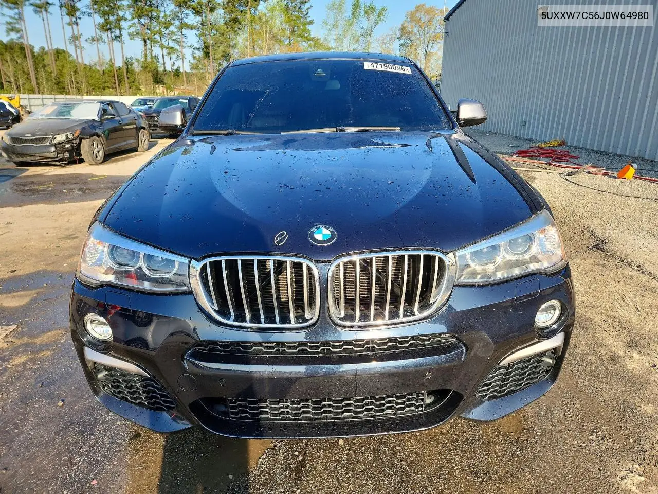 2018 BMW X4 xDrivem40I VIN: 5UXXW7C56J0W64980 Lot: 47190096