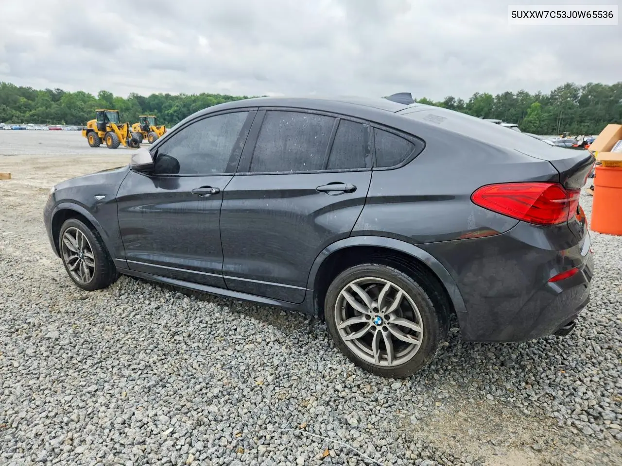 2018 BMW X4 xDrivem40I VIN: 5UXXW7C53J0W65536 Lot: 57644076