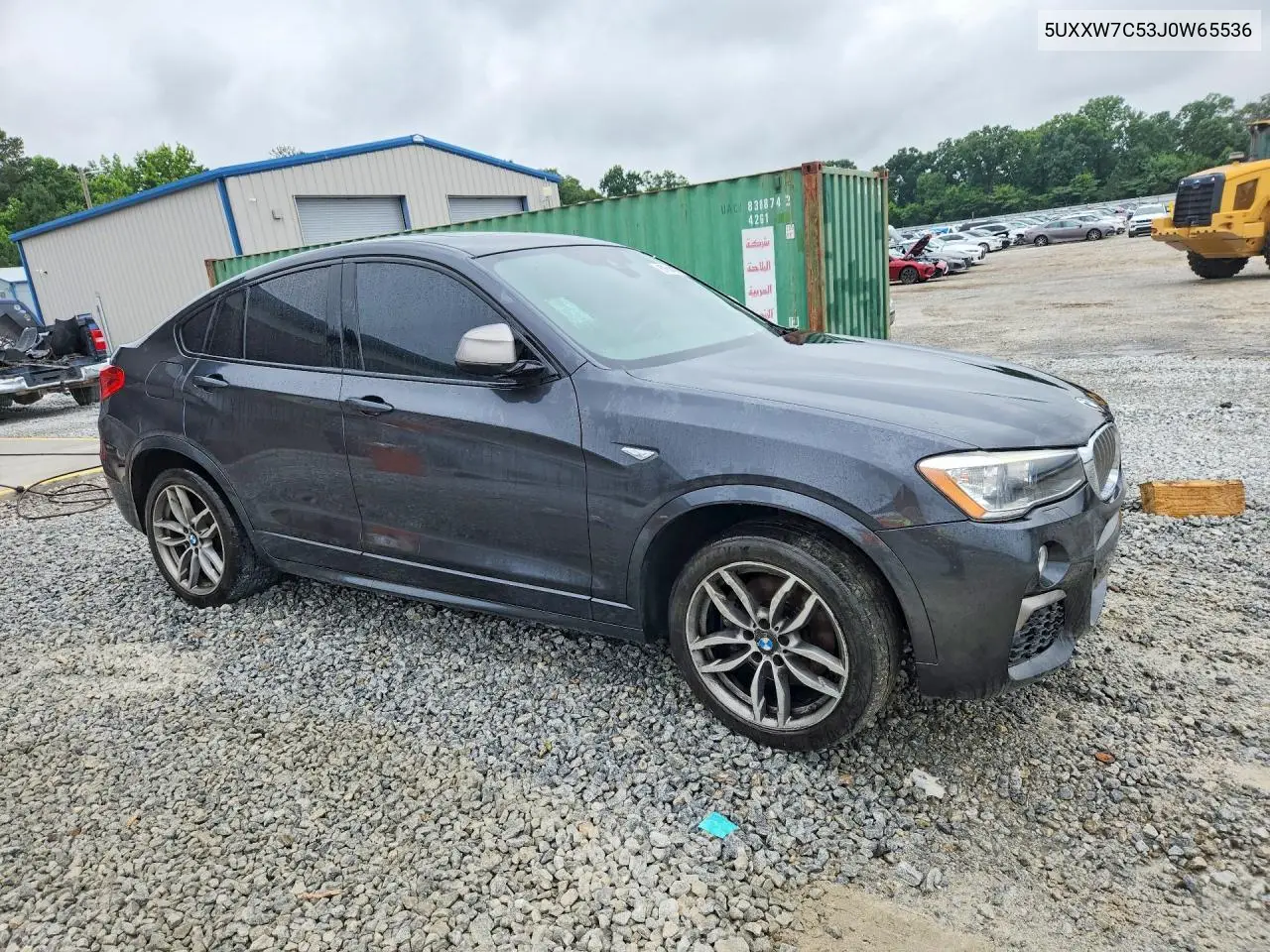 2018 BMW X4 xDrivem40I VIN: 5UXXW7C53J0W65536 Lot: 57644076