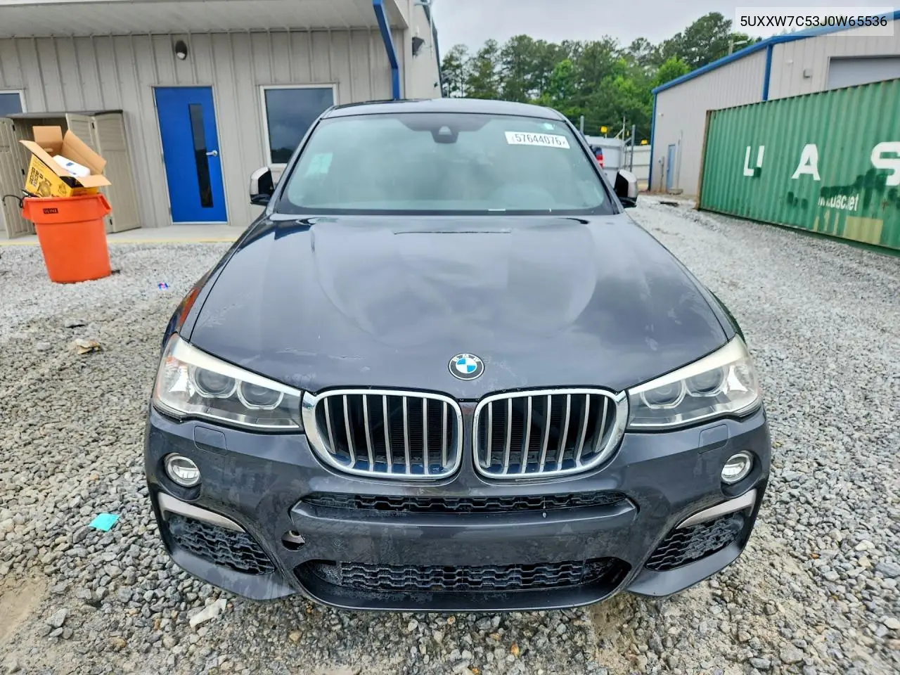2018 BMW X4 xDrivem40I VIN: 5UXXW7C53J0W65536 Lot: 57644076