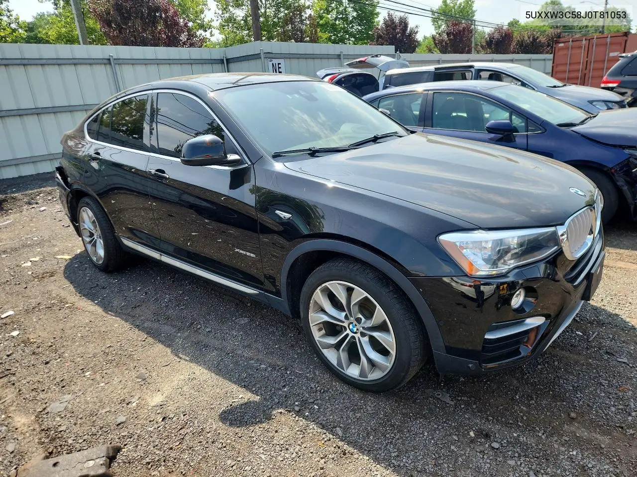 2018 BMW X4 xDrive28I VIN: 5UXXW3C58J0T81053 Lot: 58963186