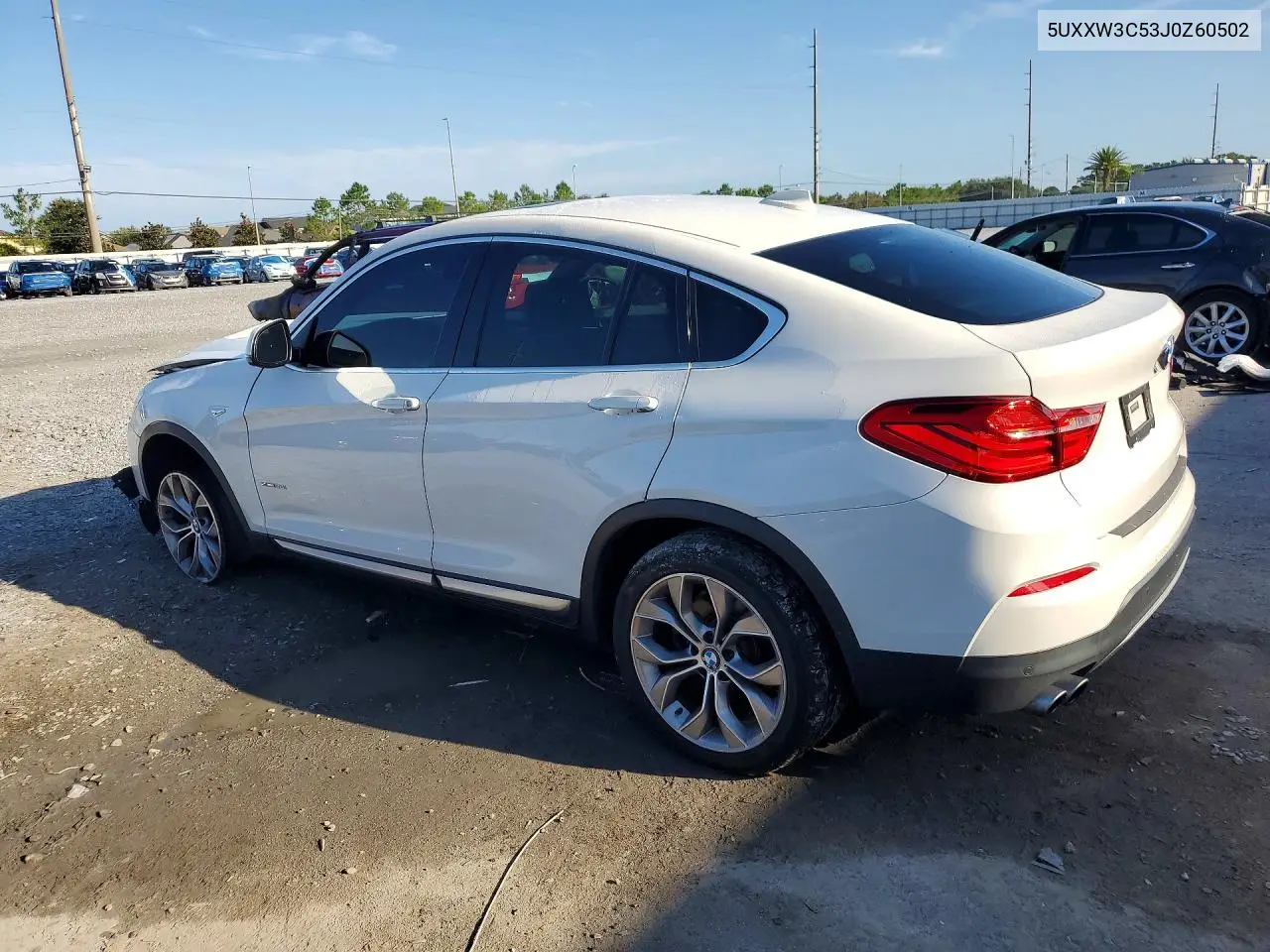 2018 BMW X4 xDrive28I VIN: 5UXXW3C53J0Z60502 Lot: 59595716