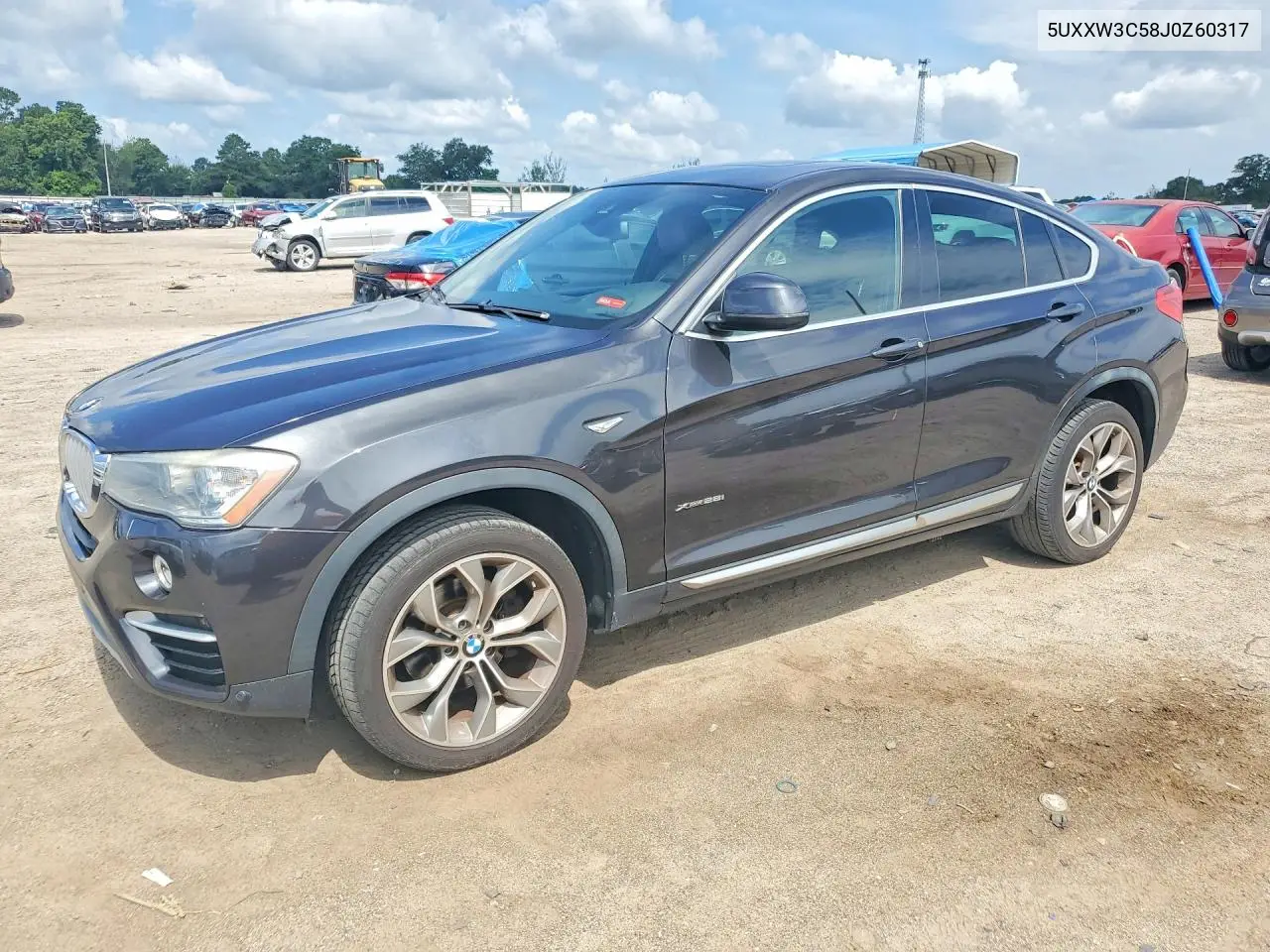 2018 BMW X4 xDrive28I VIN: 5UXXW3C58J0Z60317 Lot: 60389066