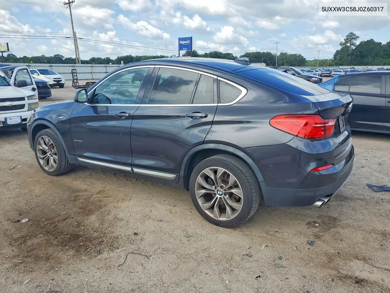 2018 BMW X4 xDrive28I VIN: 5UXXW3C58J0Z60317 Lot: 60389066
