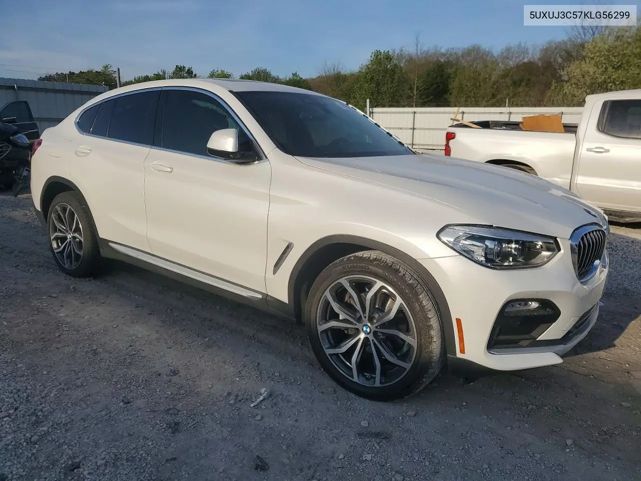 2019 BMW X4 xDrive30I VIN: 5UXUJ3C57KLG56299 Lot: 47990916
