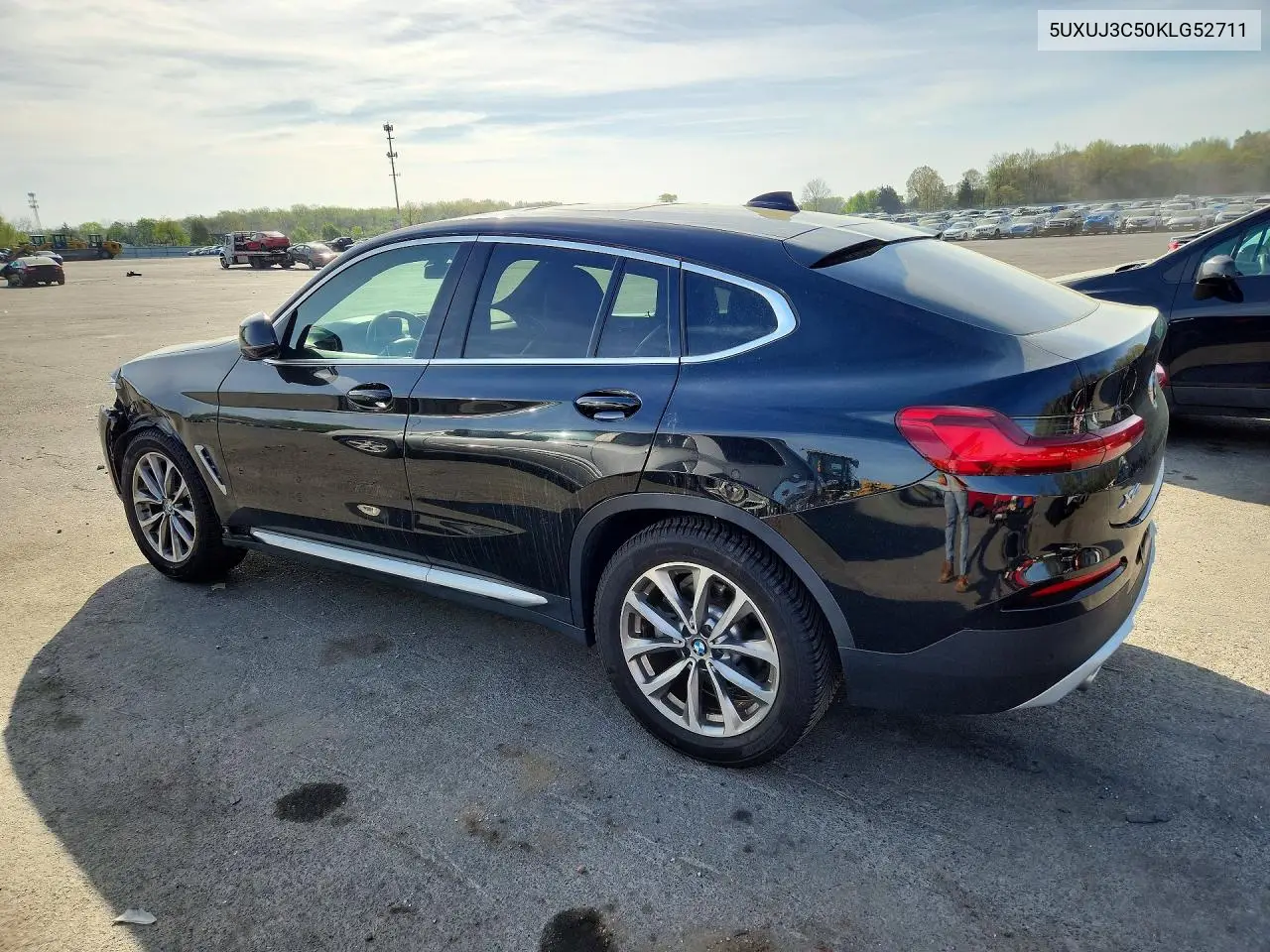 2019 BMW X4 xDrive30I VIN: 5UXUJ3C50KLG52711 Lot: 49626436
